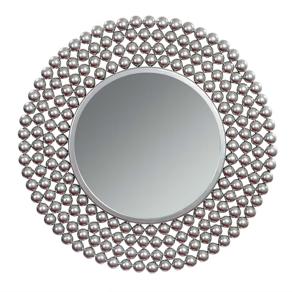 Bubble Mirror Silver Finish D68